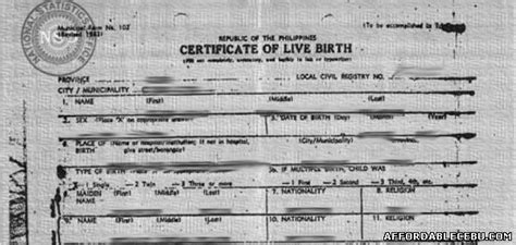 where to get local birth certificate in cebu city|Cebu City .